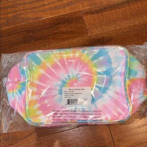 NWT Stoney Clover Lane Pastel Tie-Dye Pouch